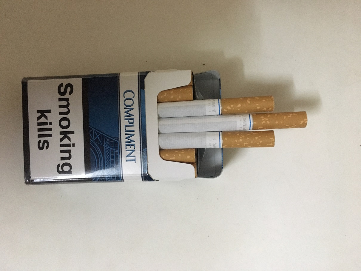 Сигареты поблочно и ящиками COMPLIMENT DUTY FREE KS (red, blue) - фотография
