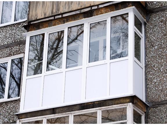 Металопластикові вікна, балкони, лоджії. Французькі балкони. - фотография