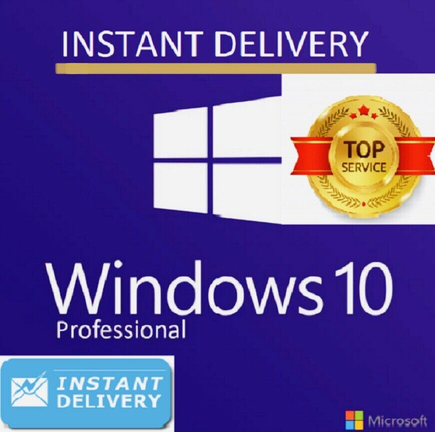 Лицензионный ключ Windows 10 PRO 32/64 bit Цифровая лицензия RETAIL KEY Multilanguage - фотография