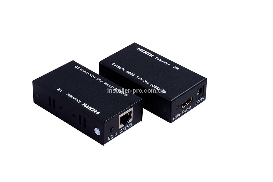 Удлинитель HDMI до 60 метров по витой паре САТ5/6 - фотография