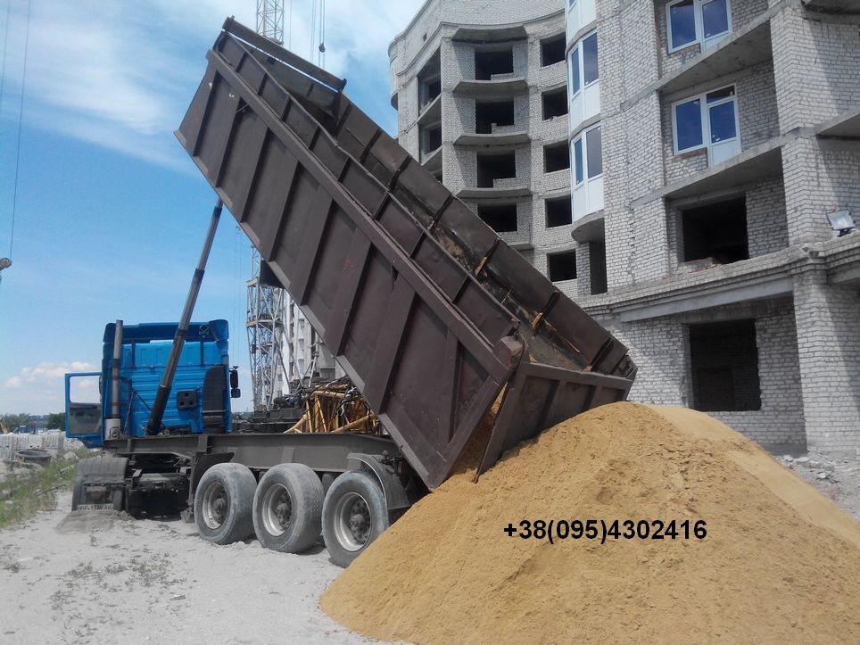 Песок Николаев от 25 тонн с ндс - фотография