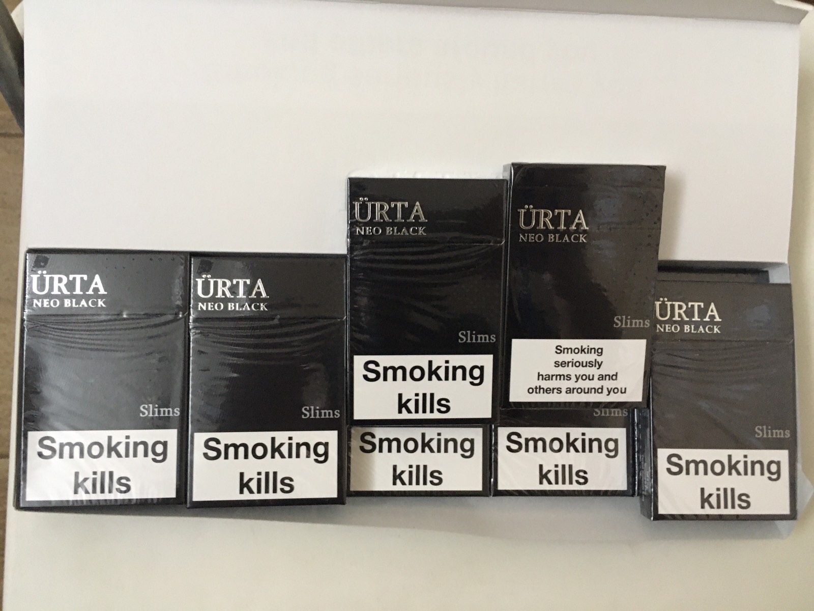 Продам сигареты URTA черная, белая - фотография