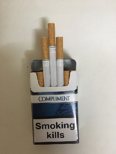 Сигареты поблочно, ящиками COMPLIMENT DUTY FREE KS (red, blue) - фотография